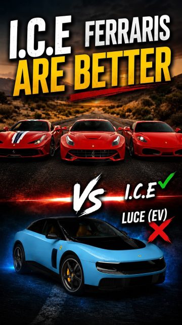 Gas engines Ferraris > EV Ferrari 

#ferrari #ferrariworld #ferrariclub #ferrariluce #ferrarilovers