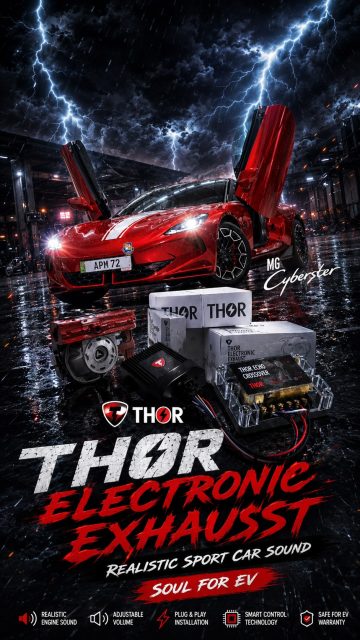 THOR electronic exhaust for MG Cyberster sound check 🔉 Elevate your EV cars driving experience with @thor_tuning now, be it GTR, Ferrari, Lambo or AMG, just 1 touch away transforming them to sound like one.
#mgrover #mg #cyberster #mgcyberster #thor
-- -- -- -- -- -- -- -- -- --
🏪 Dita Racing Sdn Bhd
📱 http://www.wasap.my/60176185281
📧 contactus@ditaracing.com
-- -- -- -- -- -- -- -- -- --
🔗 www.youtube.com/@DitaRacingOfficial
🔗 www.ditaracing.com