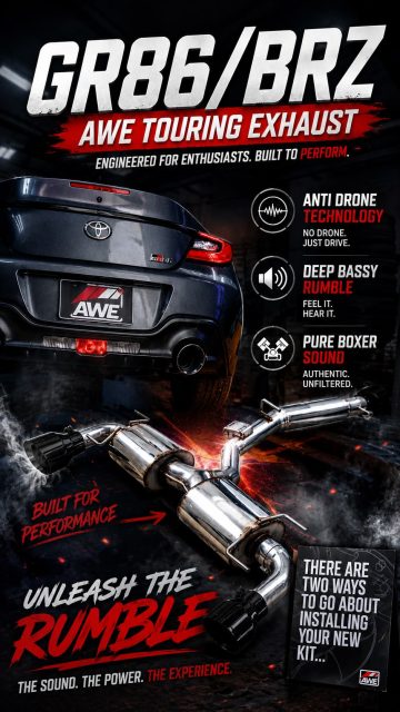AWE Touring exhaust for GR86/BRZ 💯 Our top sellers for 86/brz

It's so good that eventually many are trying to customize exhaust to look like one. Well it might get the looks, but definitely not the same sound & tech from @awetuningofficial 😌

🏎️ : @alexanderpgl 

#toyota #toyota86 #subaru #brz #awetuning 

-- -- -- -- -- -- -- -- -- --

🏪 Dita Racing Sdn Bhd
📱 http://www.wasap.my/60176185281
📧 contactus@ditaracing.com

-- -- -- -- -- -- -- -- -- --

🔗 www.youtube.com/@DitaRacingOfficial
🔗 www.ditaracing.com